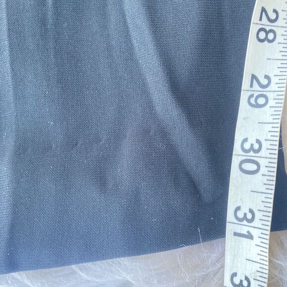 Talbots Dress Pants Sz 12 Black Side Zip Flat Front High Rise Wide Leg Womens - Picture 10 of 11